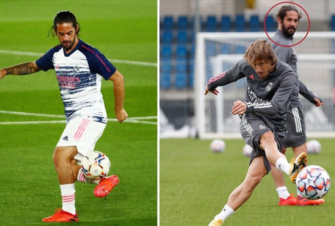 Isco lộ hình ảnh gây sốc trên sân tập của Real Madrid Isco lộ hình ảnh gây sốc trên sân tập của Real Madrid