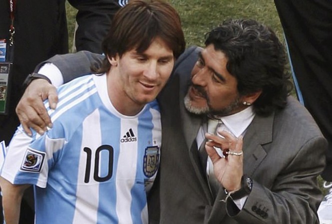 Huyền thoại Maradona bất ngờ lên tiếng về Ronaldo và Messi Huyền thoại Maradona bất ngờ lên tiếng về Ronaldo và Messi