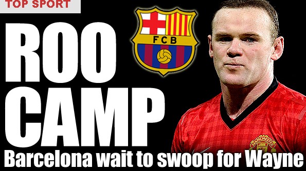Barca bất ngờ Barca bất ngờ "phá đám" Chelsea vụ Rooney