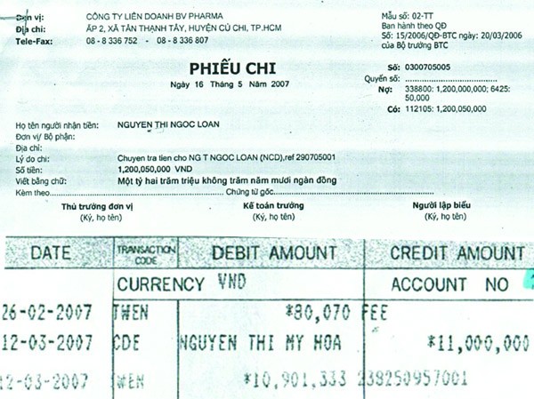 Ai chuyển tiền cho ông thứ trưởng? Ai chuyển tiền cho ông thứ trưởng?
