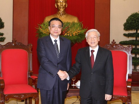 Việt - Trung đẩy mạnh hợp tác toàn diện Việt - Trung đẩy mạnh hợp tác toàn diện