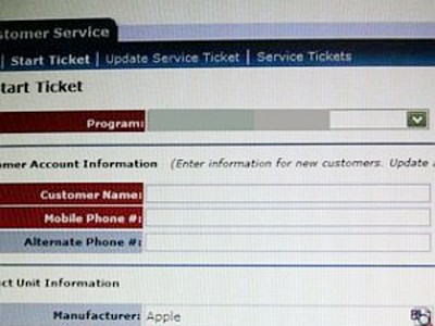 iPhone 4S trắng rò rỉ trong hệ thống AT&T iPhone 4S trắng rò rỉ trong hệ thống AT&T