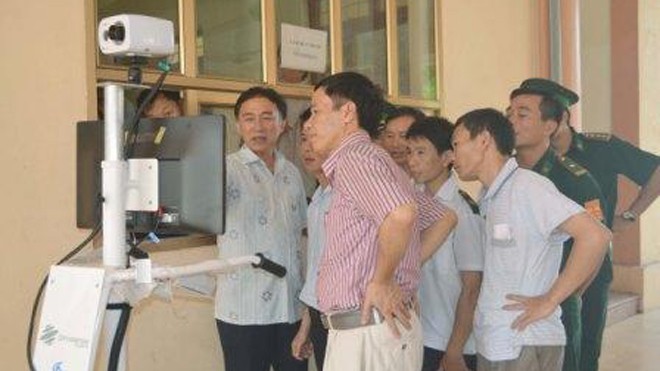 Thanh Hóa lắp đặt hệ thống đo thân nhiệt tại cửa khẩu Lắp đặt hệ thống đo thân nhiệt hồng ngoại tại Cửa khẩu Quốc tế Na Mèo.