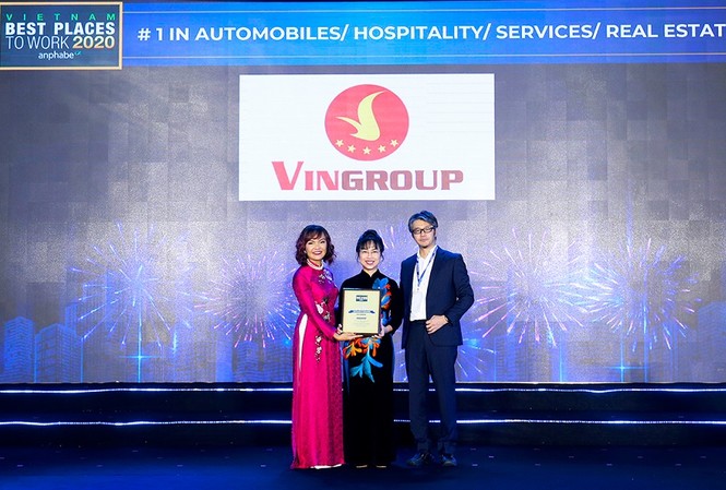 Vingroup: Nơi làm việc tốt nhất VN trong lĩnh vực ô tô, bất động sản, nghỉ dưỡng, giáo dục Vingroup: Nơi làm việc tốt nhất VN trong lĩnh vực ô tô, bất động sản, nghỉ dưỡng, giáo dục