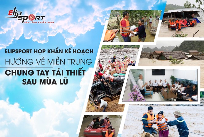 Elipsport góp phần chung tay ủng hộ đồng bào miền Trung Elipsport góp phần chung tay ủng hộ đồng bào miền Trung