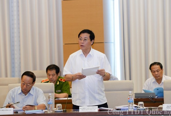 Bắt hoành tráng nhưng xin lỗi người bị oan chưa đầy hai phút Phó Viện trưởng VKSND Tối cao Nguyễn Hải Phong