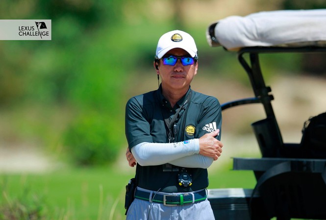 Trọng tài R&A điều hành giải Tiền Phong Golf Championship 2020 Ông Vũ Quân- Chủ tịch CLB Trọng tài golf Việt Nam