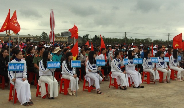 Đắk Lắk khởi động Tháng thanh niên 2017 Đoàn viên thanh niên dự lễ khởi động Tháng thanh niên