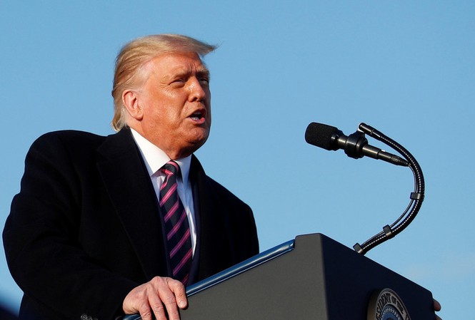 Ông Trump 'nói hớ' khi tuyên bố Nga ăn cắp công nghệ vũ khí Mỹ? Tổng thống Mỹ Donald Trump. Ảnh: Reuters