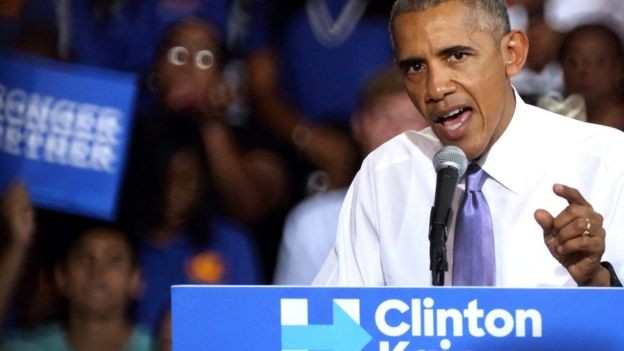 Tổng thống Obama: Tuyên bố của Trump làm suy yếu nền dân chủ Mỹ Tổng thống Barack Obama.
