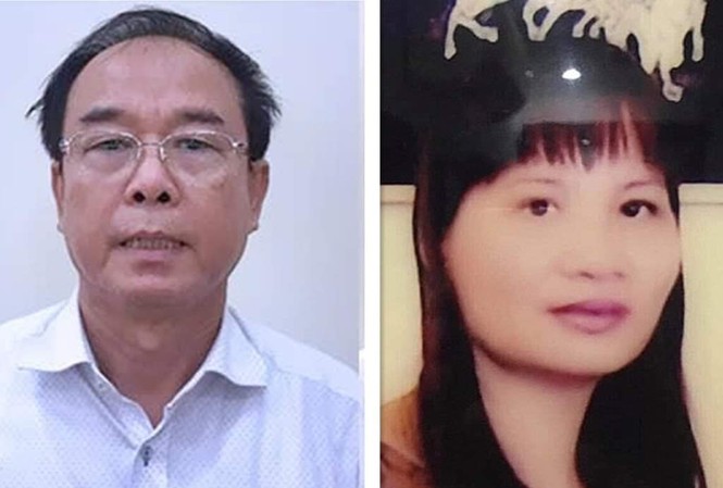 Truy nã Giám đốc Cty nhà trong vụ cựu Phó Chủ tịch UBND TPHCM Nguyễn Thành Tài Cựu Phó Chủ tịch thường trực UBND TPHCM - bị can Nguyễn Thành Tài (trái) và đối tượng đang bị truy nã Nguyễn Thị Thu Thủy.