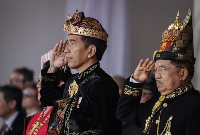 Indonesia sẽ chi gần 800 nghìn tỷ đồng để chuyển thủ đô Tổng thống Indonesia Joko Widodo. (Ảnh: EPA)