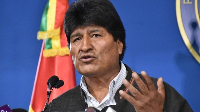 Sau khi từ chức, Tổng thống Bolivia bỏ chạy sang Mexico giữa đêm Ông Evo Morales. (Ảnh: Reuters)