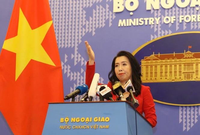 Bộ Ngoại giao khuyến cáo người Việt cẩn trọng khi đến Hong Kong Người Phát ngôn Bộ Ngoại giao Việt Nam. Ảnh: Như Ý