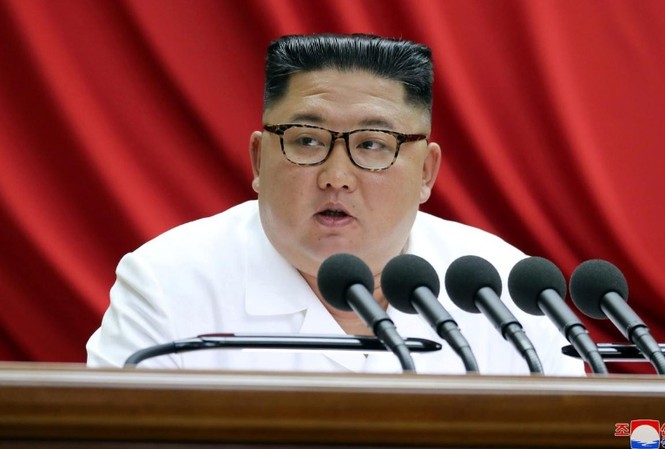 Ông Kim Jong Un sắp hé lộ ‘con đường mới’ Ông Kim Jong Un phát biểu tại đại hội của đảng Lao động Triều Tiên. (Ảnh: KCNA)