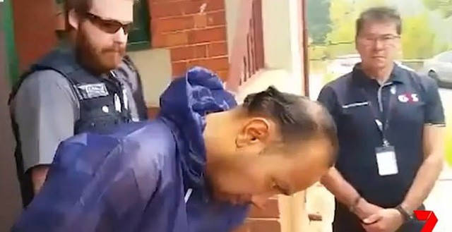 Một người gốc Việt bị buộc tội đốt rừng ở Úc Michael Truong khi ra tòa. (Ảnh: Daily Mail)