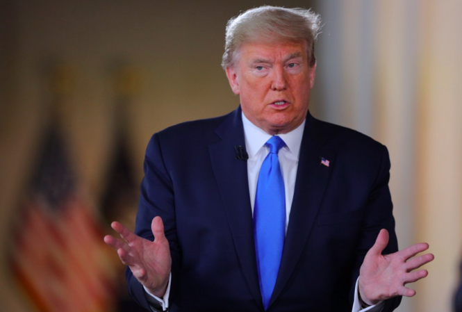Ông Trump doạ chấm dứt thoả thuận thương mại giai đoạn 1 với Trung Quốc Tổng thống Mỹ Donald Trump. (Ảnh: Bloomberg)
