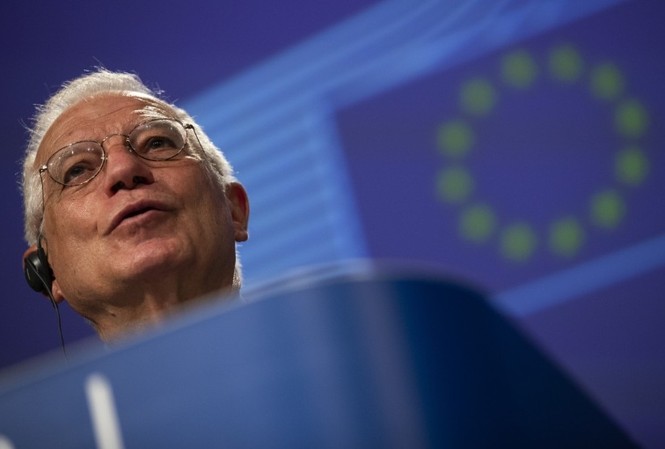 EU nói sẽ không đứng về phe Mỹ để chống Trung Quốc Ông Josep Borrell. (Ảnh: AP)