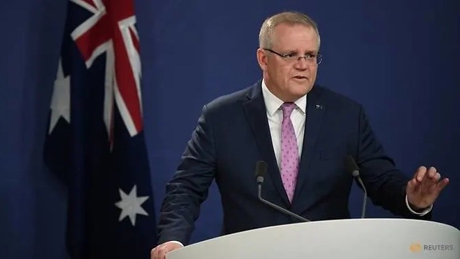 Thủ tướng Úc dùng WeChat nhắn nhủ cộng đồng Hoa kiều sau vụ ảnh lính Thủ tướng Úc Scott Morrison. (Ảnh: Reuters)