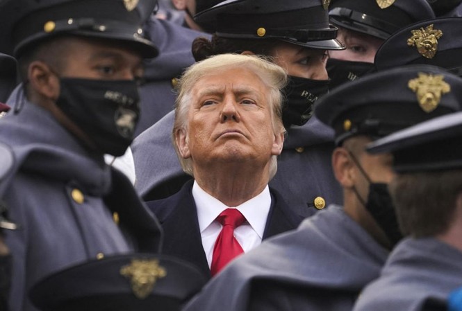 Ông Trump dọa phủ quyết dự luật quốc phòng vì Trung Quốc Tổng thống Mỹ Donald Trump. (Ảnh: AP)