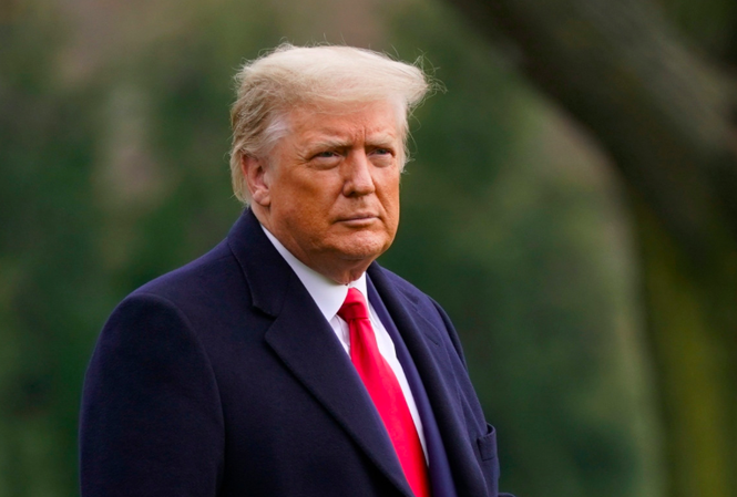 Tổng thống Trump là người đàn ông được ngưỡng mộ nhất ở Mỹ Tổng thống Mỹ Donald Trump. (Ảnh: AP)