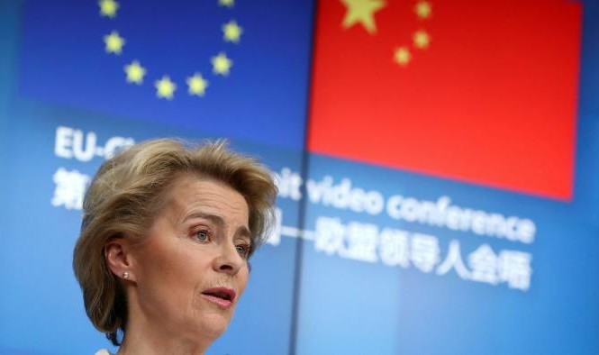 Chủ tịch Ủy ban châu Âu Ursula von der Leyen. (Ảnh: Reuters)