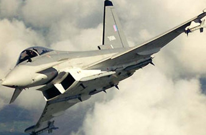 Thiếu tiền, Đức bỏ kế hoạch mua máy bay Typhoon Máy bay chiến đấu Eurofighter Typhoon. Ảnh: airforce-technology.com.