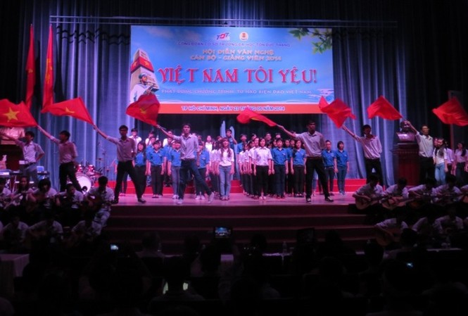 Đại học Tôn Đức Thắng hướng về biển Đông Đại học Tôn Đức Thắng hướng về biển Đông