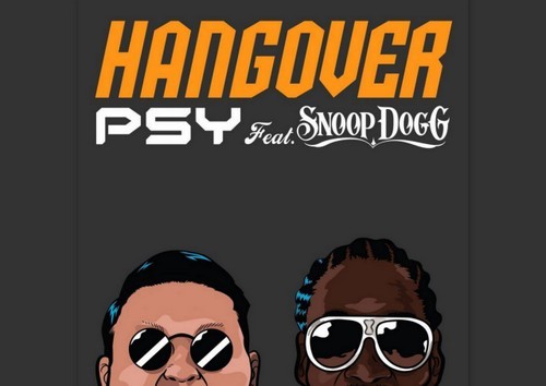 PSY bắt tay Snoop Dogg thực hiện siêu phẩm âm nhạc Hình ảnh giới thiệu của ca khúc Hangover. (Ảnh: allKpop)