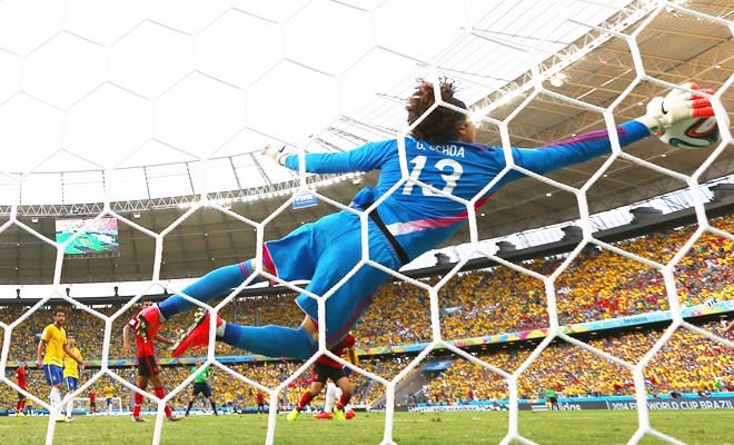 Guillermo Ochoa: Chỉ anh mới chặn được Neymar Guillermo Ochoa: Chỉ anh mới chặn được Neymar