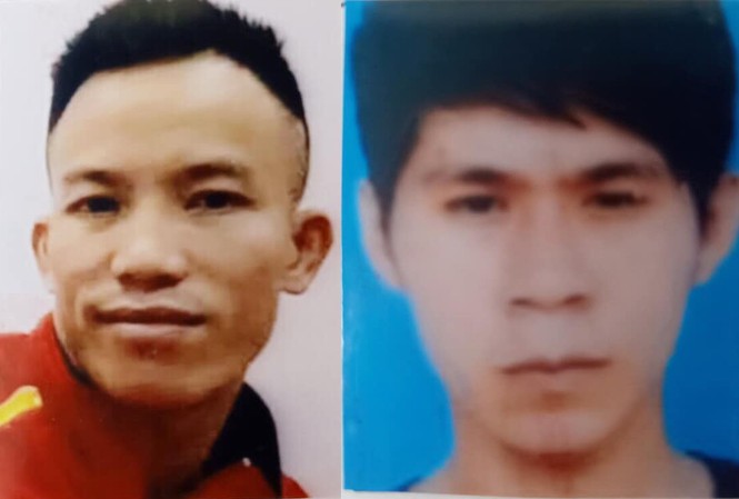 Truy nã hai đối tượng đánh nữ nhân viên xe buýt nhập viện ở Hà Nội Hai đối tượng bị cơ quan điều tra truy nã. Ảnh cơ quan công an cung cấp.