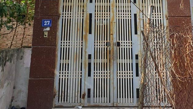 Ba người tử vong chưa rõ nguyên nhân trong ngôi nhà ở Hà Nội Ngôi nhà nơi xảy ra sự việc.