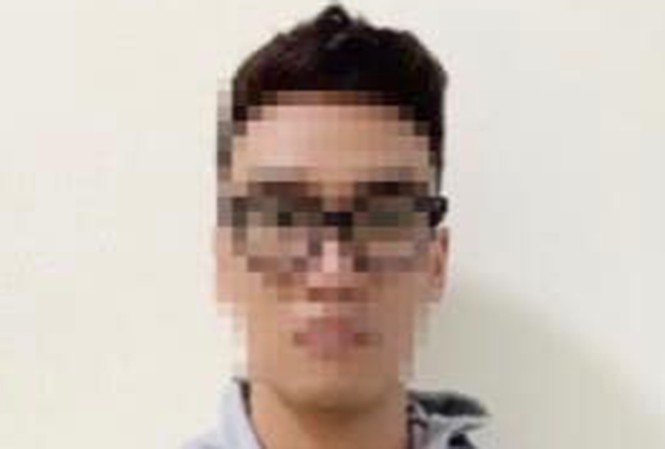 Nam sinh hoang báo bị cướp vì trót tiêu hết tiền học phí Nam sinh viên D. Ảnh công an cung cấp
