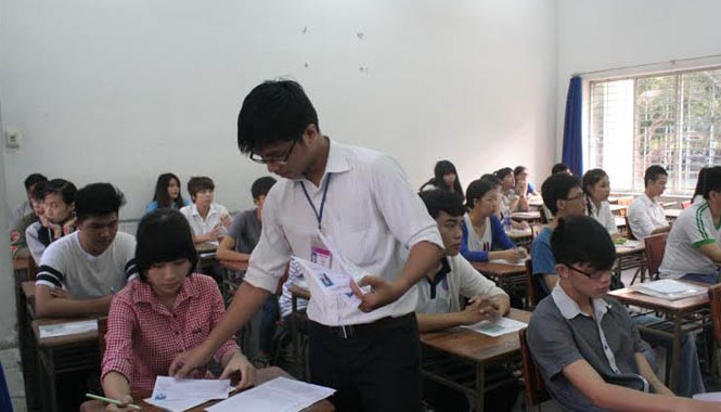 Cần Thơ: Gần 200 thí sinh bỏ thi Thí sinh chuẩn bị thi.