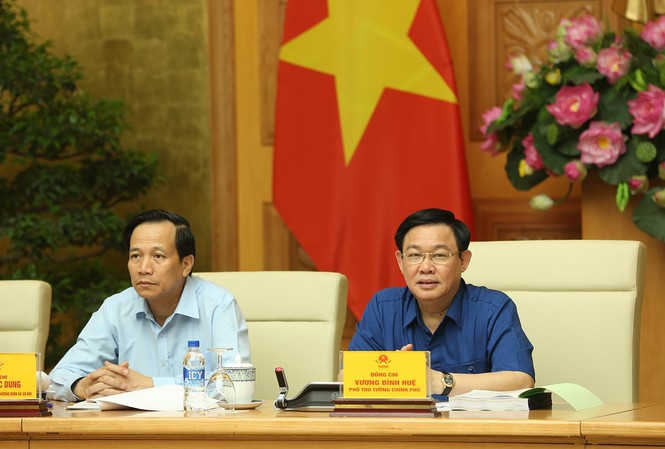 Sửa đổi Bộ luật Lao động: Hai phương án về thời gian nghỉ Tết âm lịch Phó Thủ tướng Vương Đình Huệ phát biểu tại cuộc họp. - Ảnh: VGP/Thành Chung