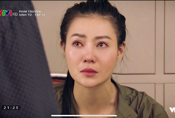 Bị chê khi vào vai nhà báo trong phim ‘Sinh tử’, Thanh Hương nói gì? Hình ảnh Thanh Hương trong phim "Sinh tử".