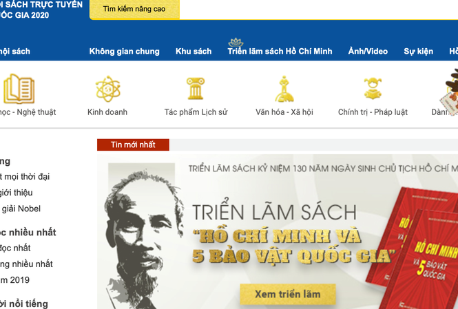 Hội sách trực tuyến quốc gia 2020: Bất ngờ hơn 50% người mua ở vùng sâu, vùng xa Hội sách trực tuyến quốc gia lần đầu tổ chức