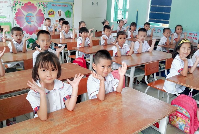 Hà Nội vẫn có tình trạng 65 học sinh/ lớp Hà Nội vẫn còn tình trạng 65 học sinh/lớp