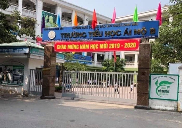 Giáo viên 'tố' hiệu trưởng chuyên quyền độc đoán, trường học bị thanh tra Trường tiểu học Ái Mộ B