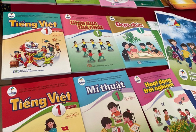 SGK lớp 1 mới mang tên Cánh diều có gì mới? Bộ sách Cánh diều ra mắt độc giả