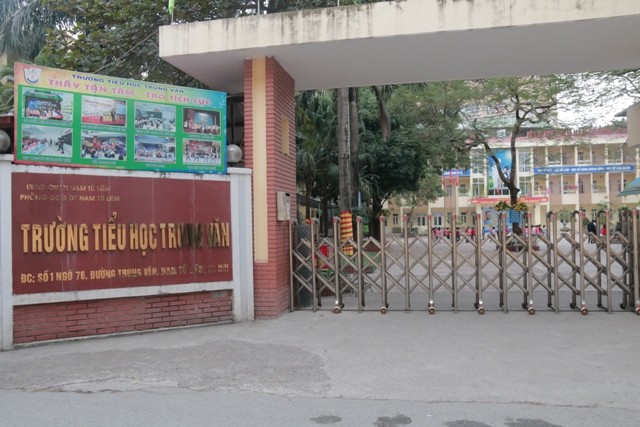 Công an xác minh sự việc 17 phụ huynh tố cô giáo bạo hành học sinh lớp 2 Trường tiểu học Trung Văn