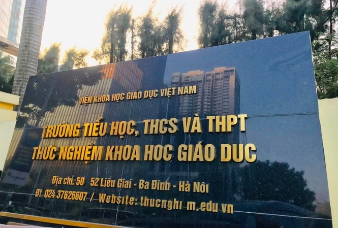 Lập đoàn kiểm tra trường thực nghiệm vì bữa ăn có giòi Trường tiểu học, THCS và THPT Thực nghiệm Khoa học giáo dục.