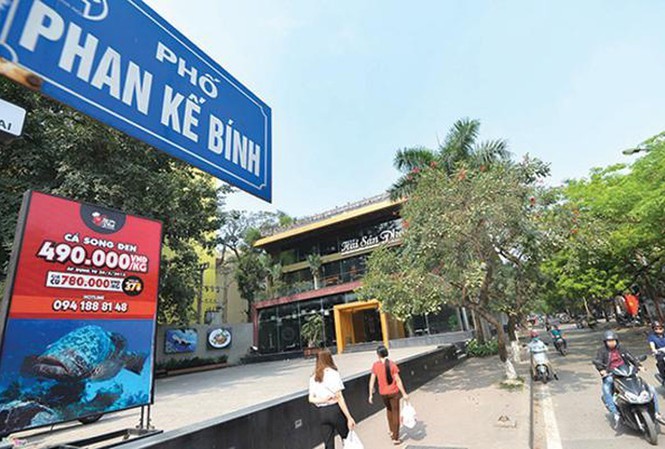 Hà Nội yêu cầu xử lý dứt điểm vi phạm ở mương Nghĩa Đô, Phan Kế Bính Vi phạm ở mương Phan Kế Bính chưa được xử lý dứt điểm