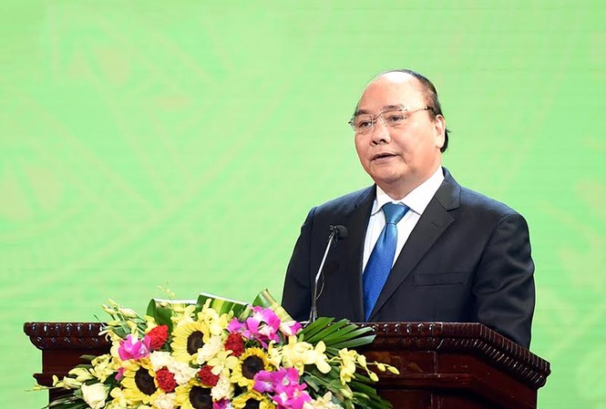 Thủ tướng phát động xây dựng văn hoá doanh nghiệp Thủ tướng Nguyễn Xuân Phúc.