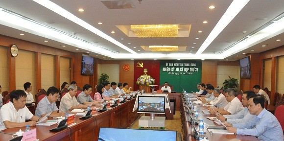 Cảnh cáo hai cựu Phó Chủ tịch tỉnh Đắk Nông Kỳ họp thứ 37 của UBKT T.Ư