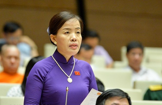 Vùng biển đang bị xâm phạm, không miễn thị thực dễ dãi cho người nước ngoài ĐBQH Nguyễn Thị Kim Thúy - Đà Nẵng (ảnh Như Ý)