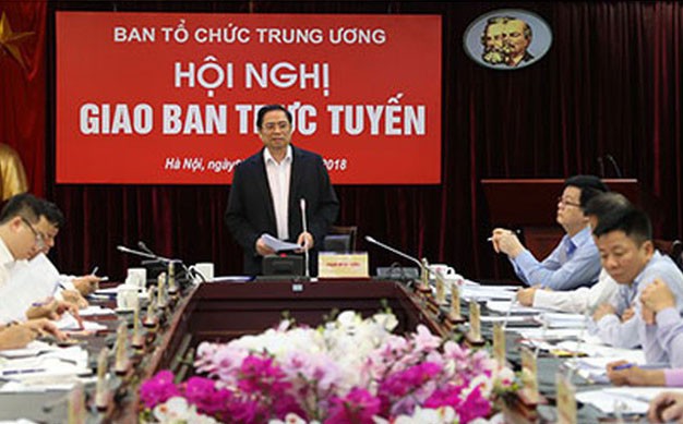 Quy định chống 'chạy chức, chạy quyền' đã đi trúng vào vấn đề nhức nhối Giao ban trực tuyến ngành xây dựng Đảng (ảnh minh họa)