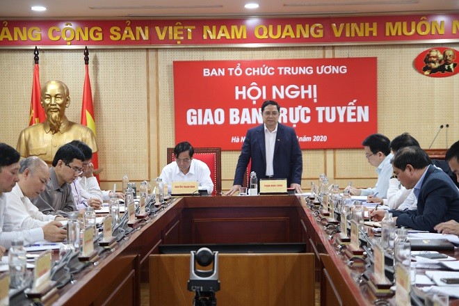 Tự trọng trong tham mưu để chọn được nhân sự có tài, có đức Trưởng Ban Tổ chức T.Ư Phạm Minh Chính (ảnh Xaydungdang)