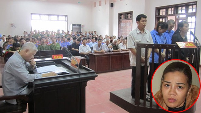 Vợ dùng kiếm chém chết chồng rồi vứt xác xuống sông Mẹ đẻ và em họ của Thưa phải đứng trước vành móng ngựa vì tội bao che, không tố giác tội phạm