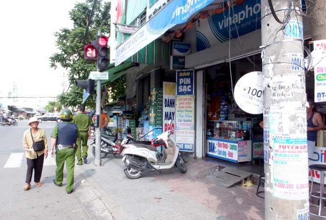 Truy sát trên phố như phim, một thanh niên trọng thương Nơi xảy ra cuộc truy trát.